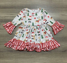 Load image into Gallery viewer, Santaland Girl Dress
