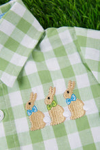 Load image into Gallery viewer, Checker Bunny Onesie
