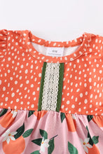 Load image into Gallery viewer, Orange Ruffle Romper
