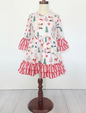 Load image into Gallery viewer, Santaland Girl Dress
