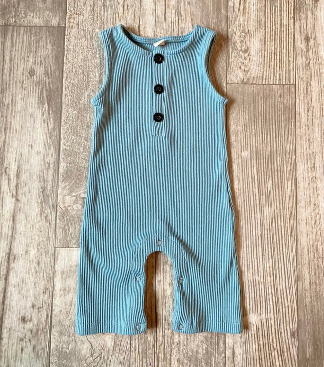 Teal Romper