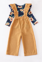 Load image into Gallery viewer, Mustard Floral Strap Set

