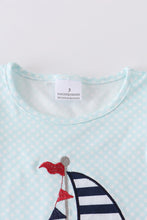 Load image into Gallery viewer, Mint Sailboat Girl Set
