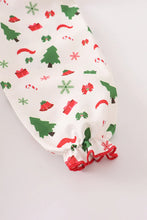 Load image into Gallery viewer, Christmas Tree Smocked Dress
