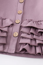 Load image into Gallery viewer, Lila Ruffle Button Down Jacket
