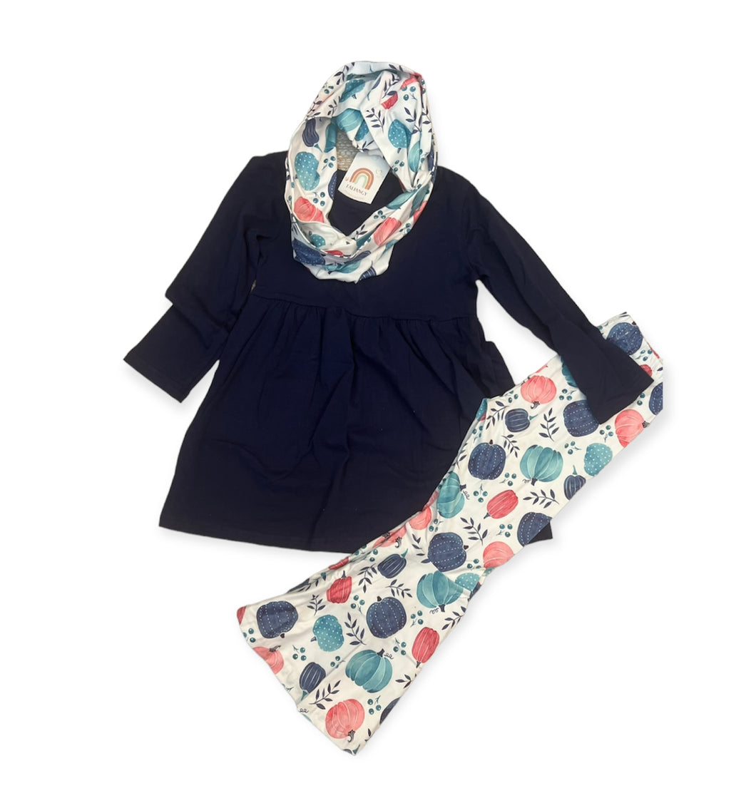 Blue Pumpkin 3 pcs Set