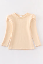 Load image into Gallery viewer, Cream Puff Sleeve Top
