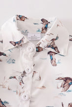 Load image into Gallery viewer, White Duck Smocked Shirt

