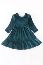 Load image into Gallery viewer, Forest Velvet Dress
