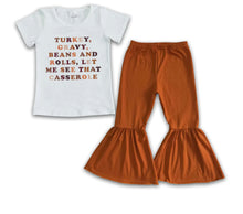 Load image into Gallery viewer, Turkey Casserole Bell Bottoms Set

