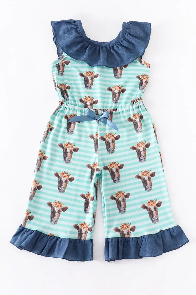 Teal Heifer jumpsuit
