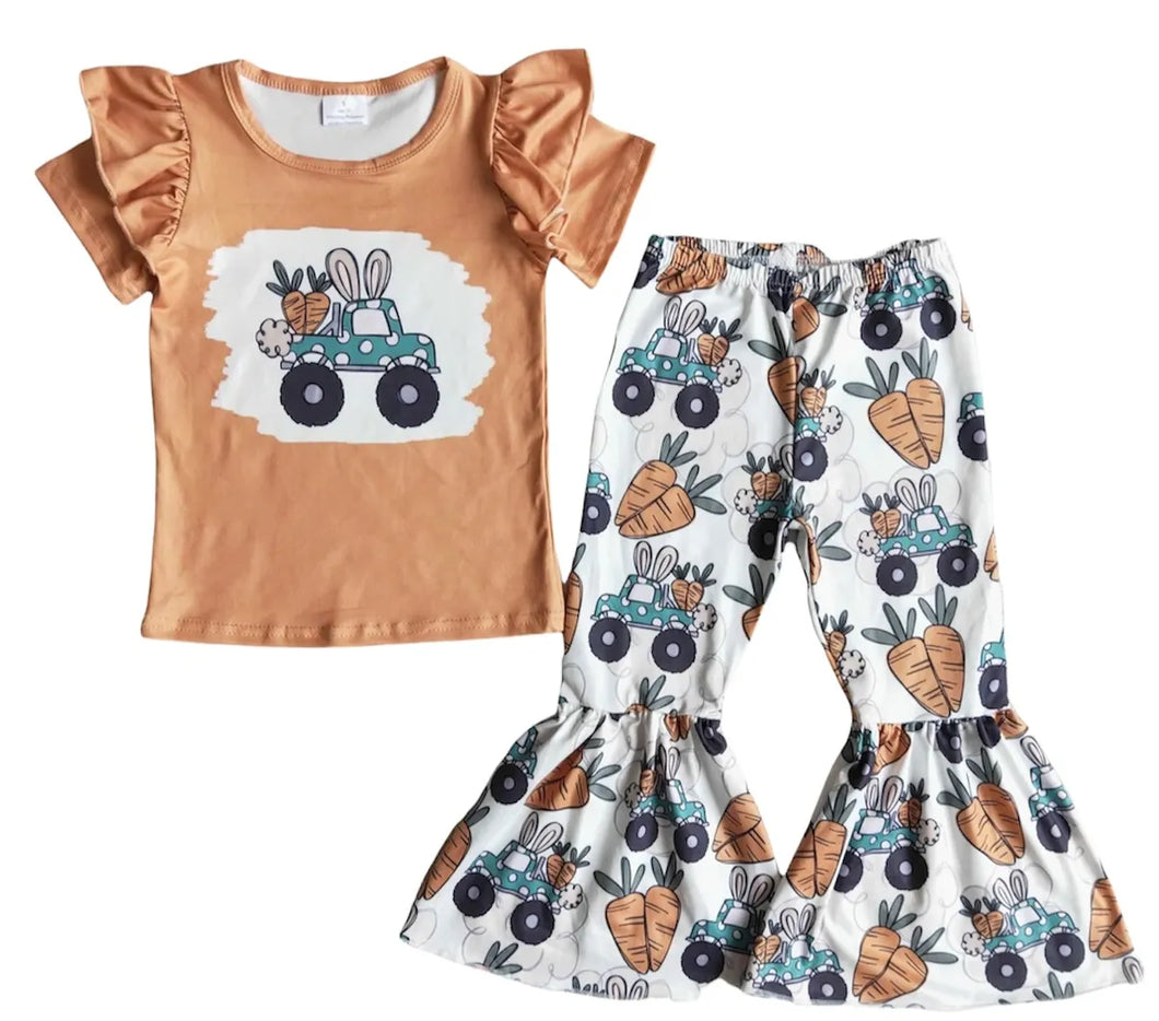 Carrot Bunny Bell Set