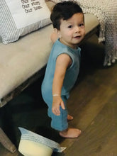 Load image into Gallery viewer, Teal Romper
