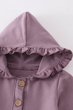 Load image into Gallery viewer, Lila Ruffle Button Down Jacket
