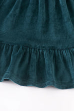Load image into Gallery viewer, Forest Velvet Dress
