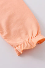 Load image into Gallery viewer, Peach Ruffle Buttons Jacket
