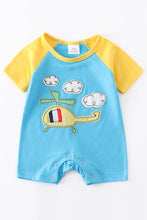 Load image into Gallery viewer, Blue Helicopter Romper
