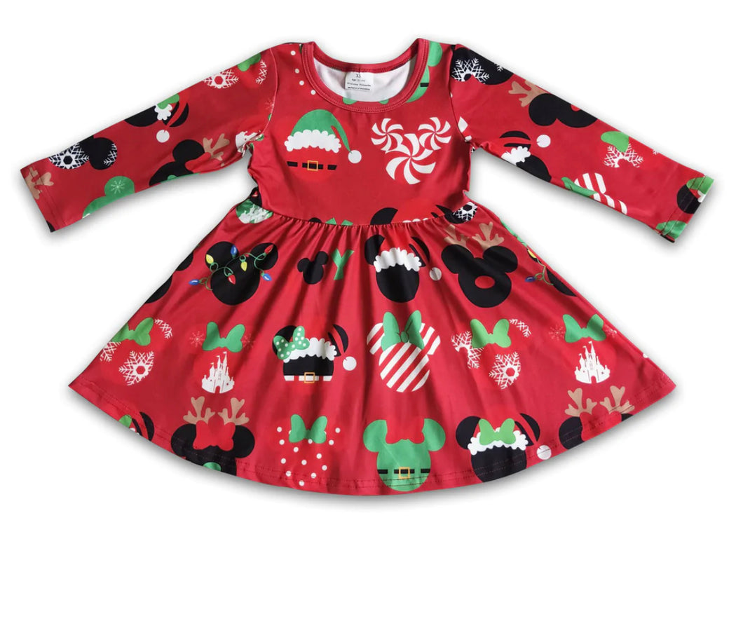 Mouse Christmas Dress