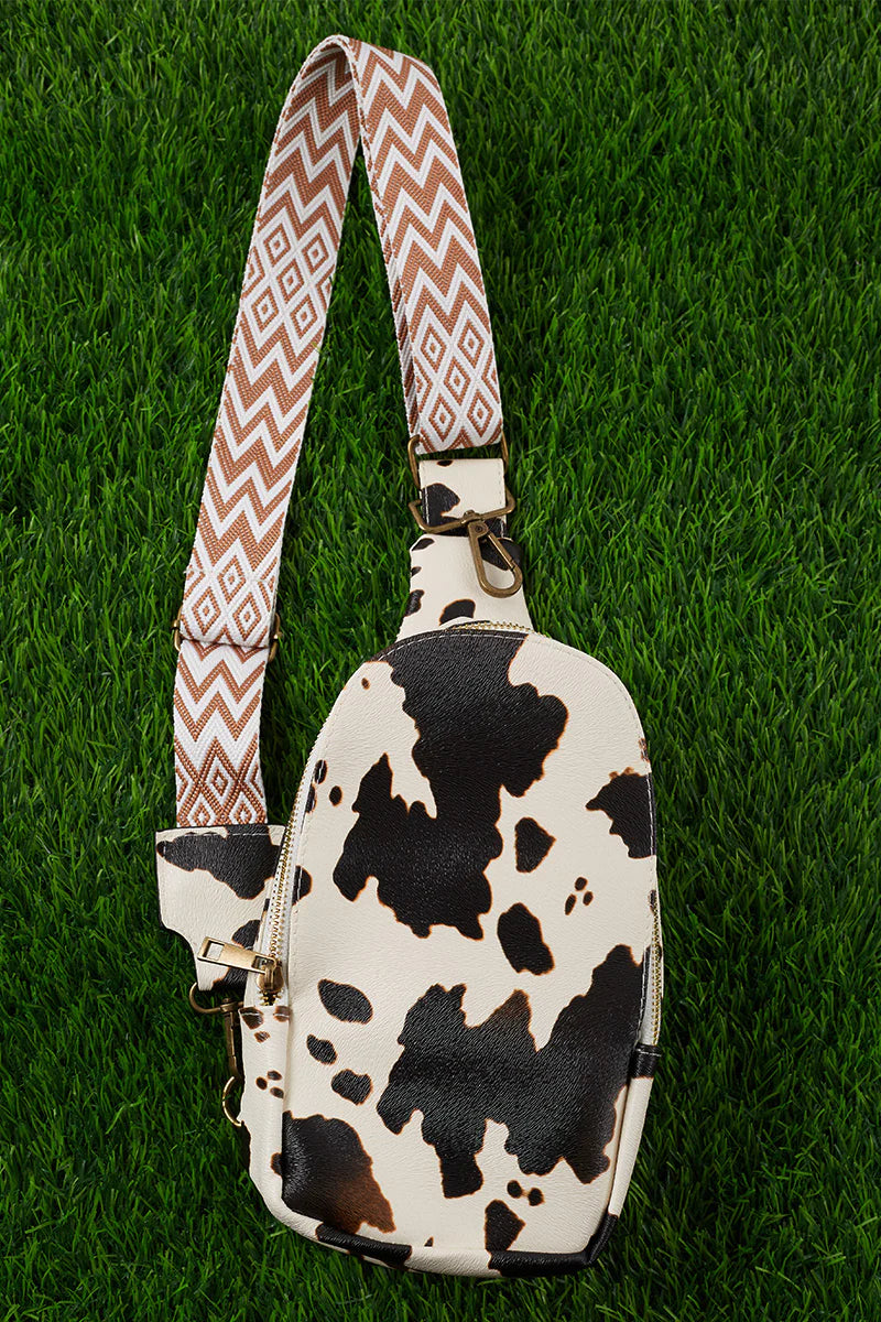 Women Cow Crossbody