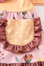 Load image into Gallery viewer, Mustard Floral Pocket Set
