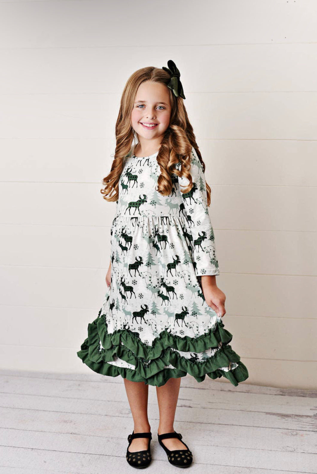 Sage Moose Dress