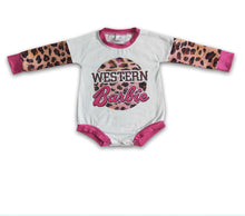 Load image into Gallery viewer, Western Barbie Bubble Romper
