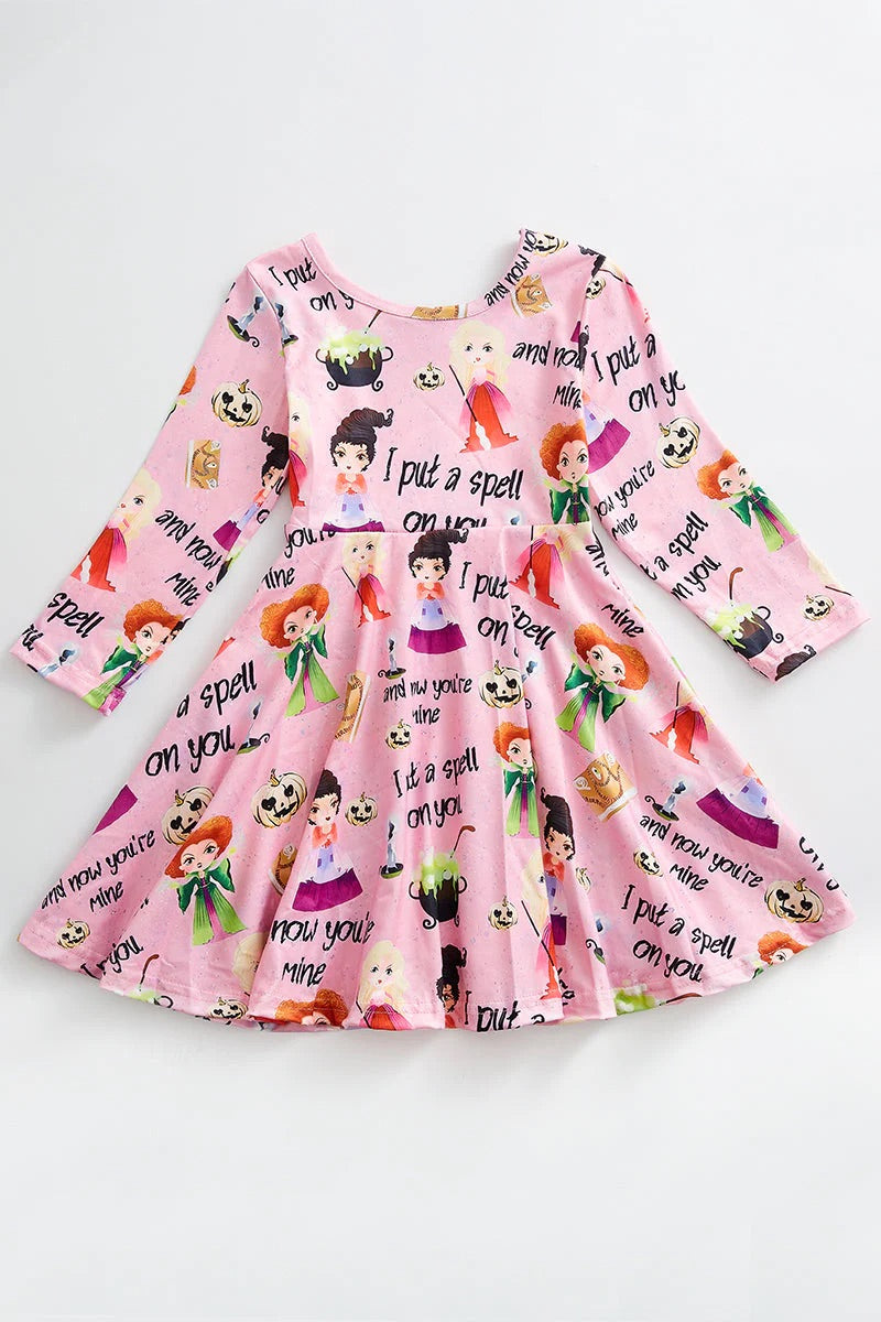 Pink Pocus Twirl Dress