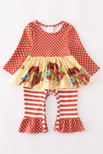 Load image into Gallery viewer, Floral Polkadot Romper
